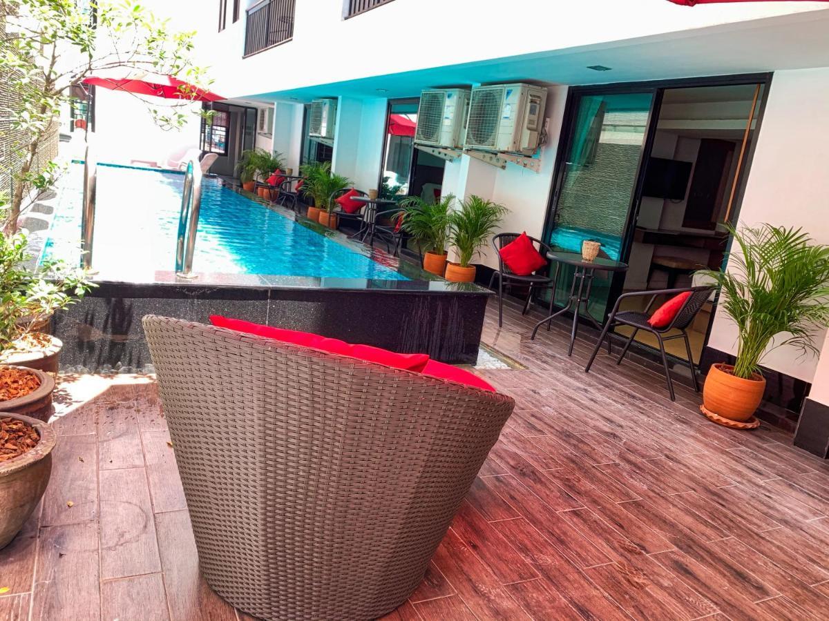 Scandia Beach Hotel Jomtien Beach Buitenkant foto