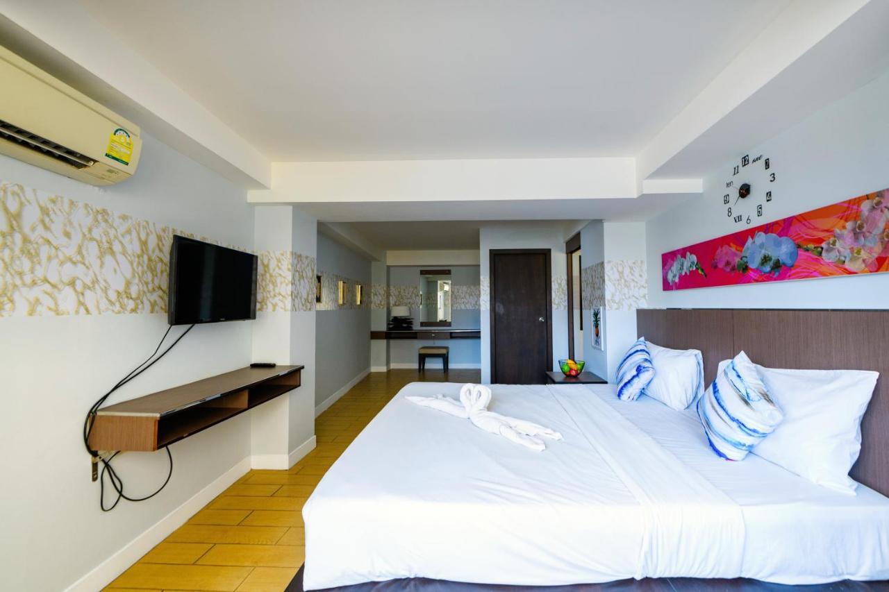 Scandia Beach Hotel Jomtien Beach Buitenkant foto